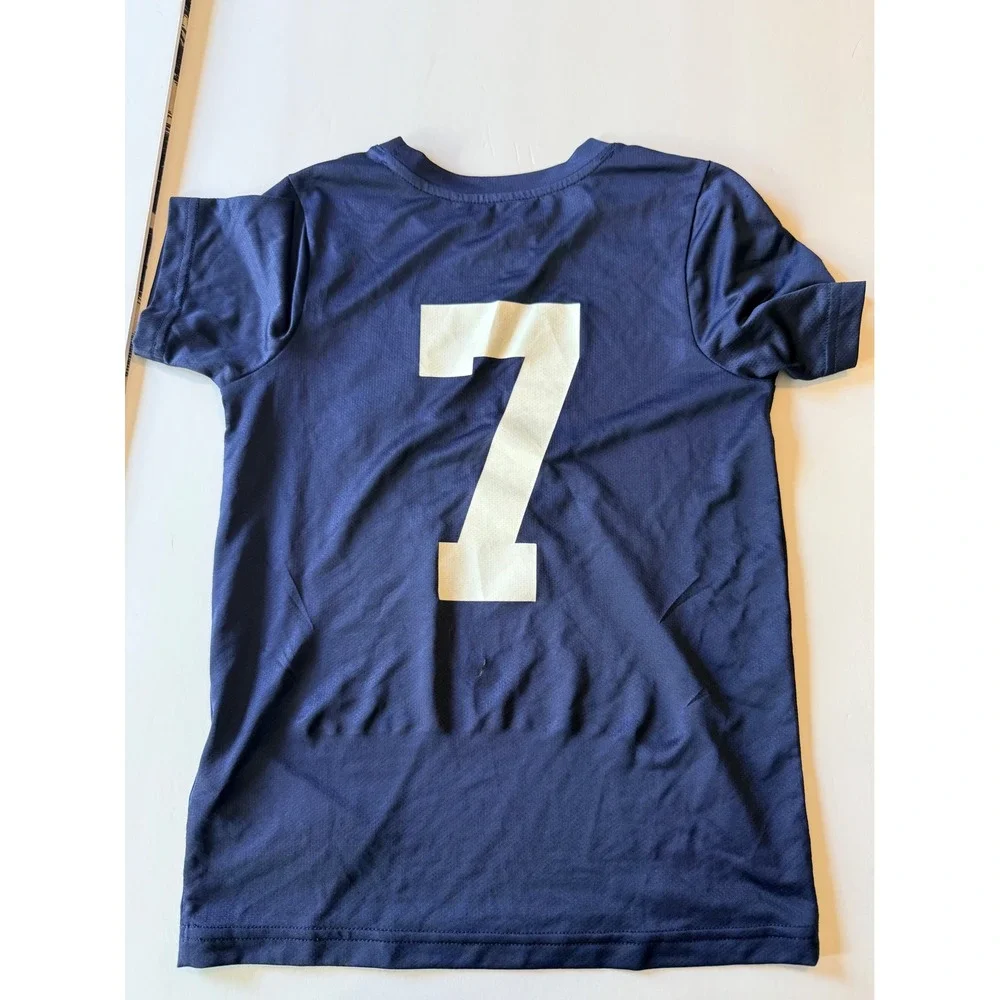 Nike New York Yankees Women XS‎ Navy Blue Mesh T-Shirt MLB Number 7 M1011459